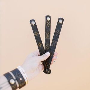 Designer Monogram Brown Bracelet